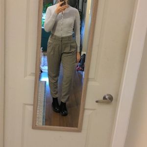 Zara high waisted trousers